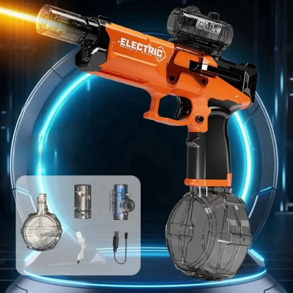 Children High Pressure Electric Water Gun Toys Summer Outdoor Beach Pool Garden Fight Games Kids Automatic Bursts Watergun Gifts - Image 13