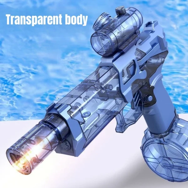 Children High Pressure Electric Water Gun Toys Summer Outdoor Beach Pool Garden Fight Games Kids Automatic Bursts Watergun Gifts - Image 4