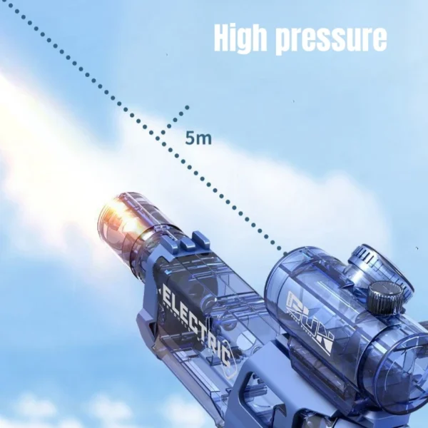 Children High Pressure Electric Water Gun Toys Summer Outdoor Beach Pool Garden Fight Games Kids Automatic Bursts Watergun Gifts - Image 5