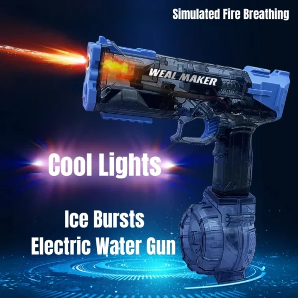 Children High Pressure Electric Water Gun Toys Summer Outdoor Beach Pool Garden Fight Games Kids Automatic Bursts Watergun Gifts - Image 18