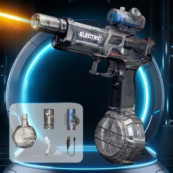 Children High Pressure Electric Water Gun Toys Summer Outdoor Beach Pool Garden Fight Games Kids Automatic Bursts Watergun Gifts - Image 20